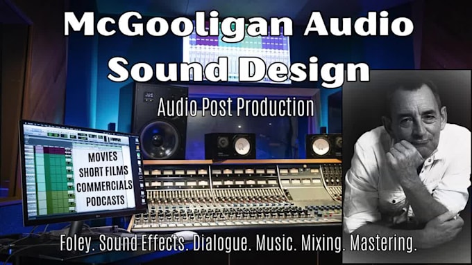 sound design and dub your film or movie