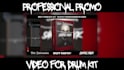 create fl studio video showcase promotion for drum kit, sample pack