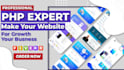 do custom php website and any bug fixes for your php code