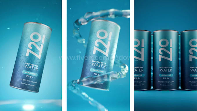 create a 3d product video or a product animation video