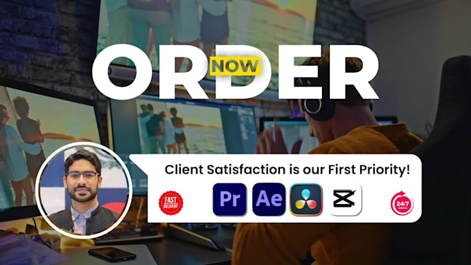 do professional video editing