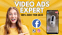 be your facebook ads maker, commercial and product video ads editor