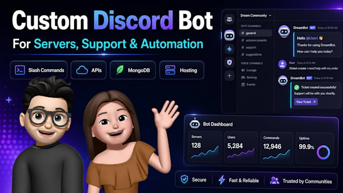 build a custom discord bot for your server