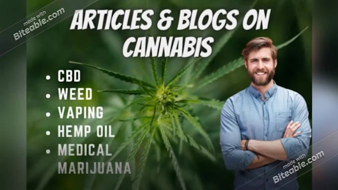 write a 1000 word cannabis and cbd article or blog