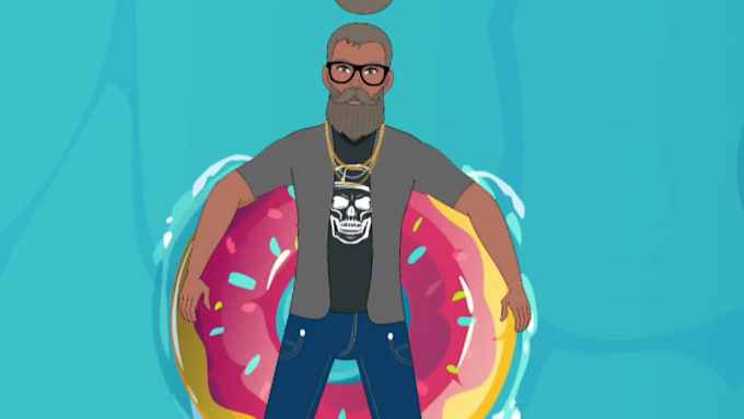 create 2d character animation and cartoon animation video
