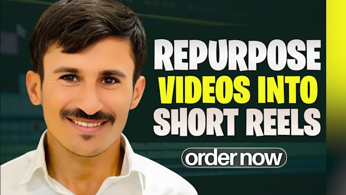 repurpose video content, edit long form videos into shorts