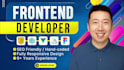 develop a responsive vue 3 web app with modern UI and clean code