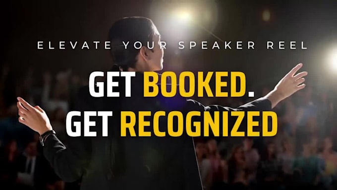 speaker sizzle reel editor demo show reel editor