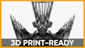 sculpt a 3d model ready for 3d printing