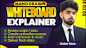 create professional whiteboard explainer animation video
