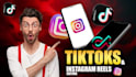 edit tiktok reels and youtube shorts