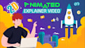 create 2d animated explainer video for you