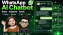 build a whatsapp ai chatbot using meta cloud API, twilio, openai or n8n