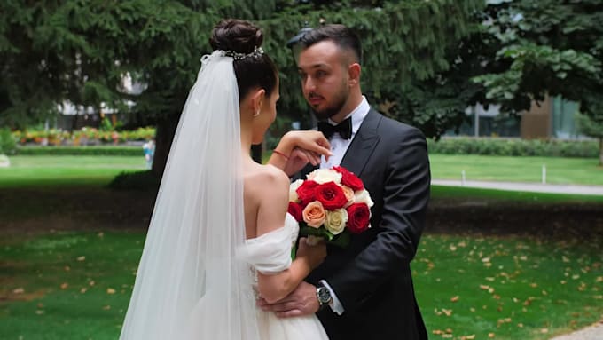 do cinematic wedding video editing