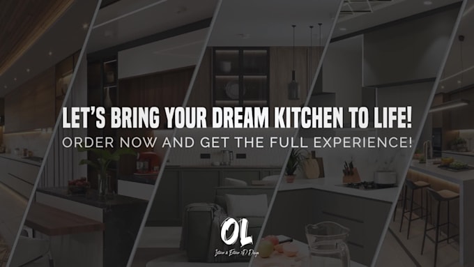 create ultra realistic 3d kitchen and home interior layouts