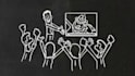 create a custom blackboard doodle animation video
