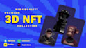 create premium unique 3d nft art collection for opensea