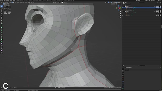 do retopology and uv mapping your 3d characters and models
