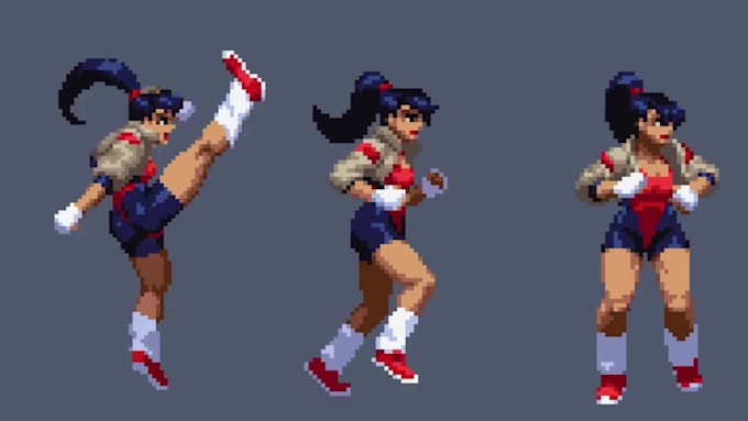 do pixel art sprite sheet pixel animation character design pixel art animation