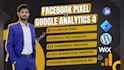 fix or setup google analytics 4, fb pixel, ga4 conversion tracking via GTM