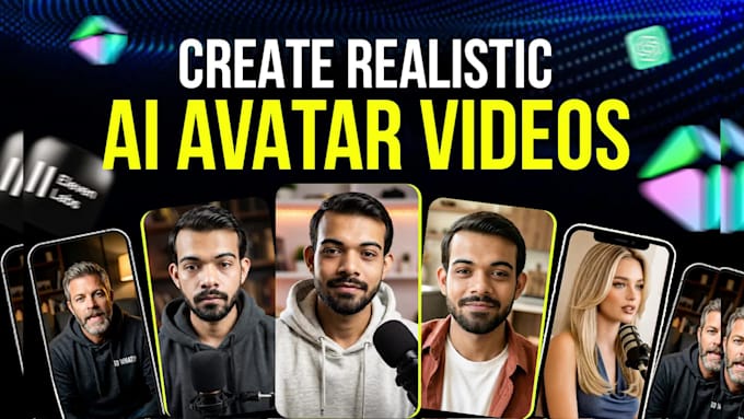 create ai clone videos with your custom avatar and voice