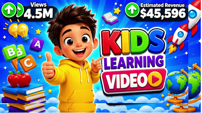 create kids learning videos for youtube