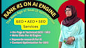 generative engine optimization geo, aeo, seo for google chatgpt rank