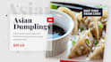 create a food or restaurant promotion video