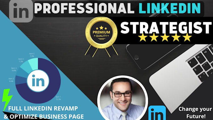 create a fully optimized linkedin profile and business page