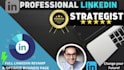 create a fully optimized linkedin profile and business page