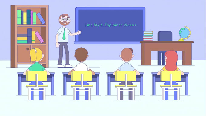 create a 2d animated explainer video for saas, apps, and sales