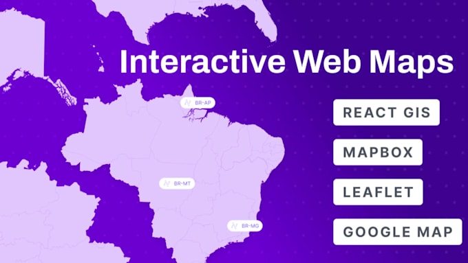develop clickable interactive web maps using react gis mapbox leaflet laravel
