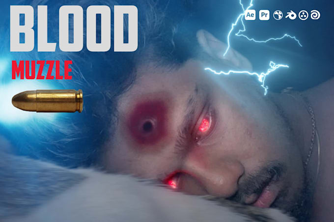 do muzzle flash gun, cgi blood effects and action vfx