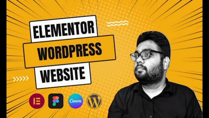 convert figma, canva, or xd to wordpress with elementor