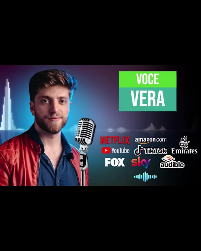 record a pro italian male voice over