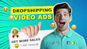 create shopify dropshipping video ads for facebook, tiktok and instagram