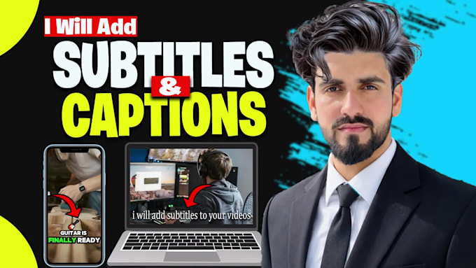 add subtitles or captions to your video