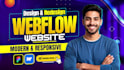 design, develop webflow website, landing page, or figma to webflow