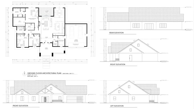 design your architectural floor plan in autocad