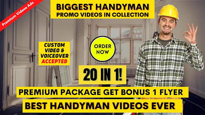 do handyman or handyman service or home remodeling service video