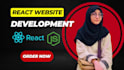 convert figma to react web apps responsive as a react developer
