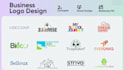 design modern business, amazon store logo