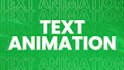 create text animation, kinetic typography with motion graphics