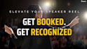edit your speaker reel, showreel, sizzle demo reel, highlight video editing