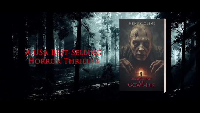 create a cinematic book trailer teaser promo video