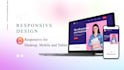 create responsive wordpress website design or blog