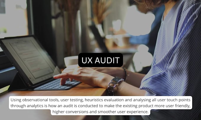 do UX audit, user research for your website, app