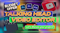 professional talking head video editing for youtube