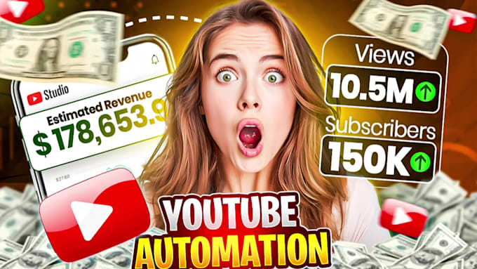 create youtube top 10 videos and faceless cash cow video editing