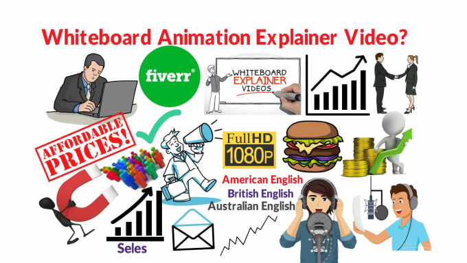 Create Whiteboard Animation Explainer Video By Housedesigner1 | Fiverr